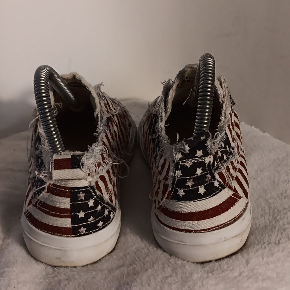 Corkeys Babalu Laceless Patriotic Sneakers - Picture 3 of 7